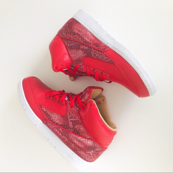 Nike Air Python Lux SP University Red Snakeskin Size 11 Rare NIB - Picture 3 of 11